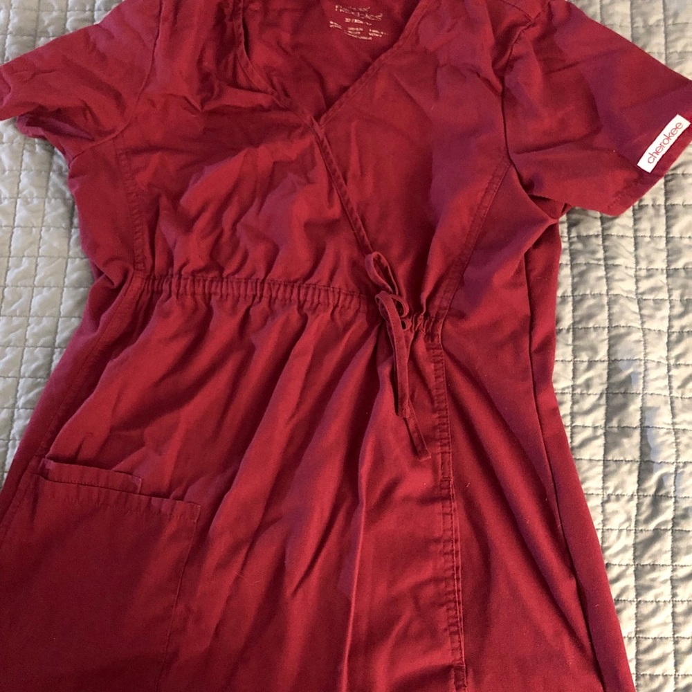 Cherokee Maternity Scrub top